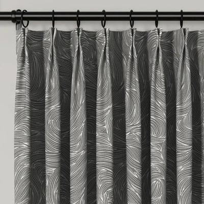 Holly Botanical Boho Drapery Pleated (52 inches Width Limit) -TWOPAGES
