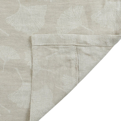 Lance 100% Linen Jacquard Curtain Soft Top TWOPAGES