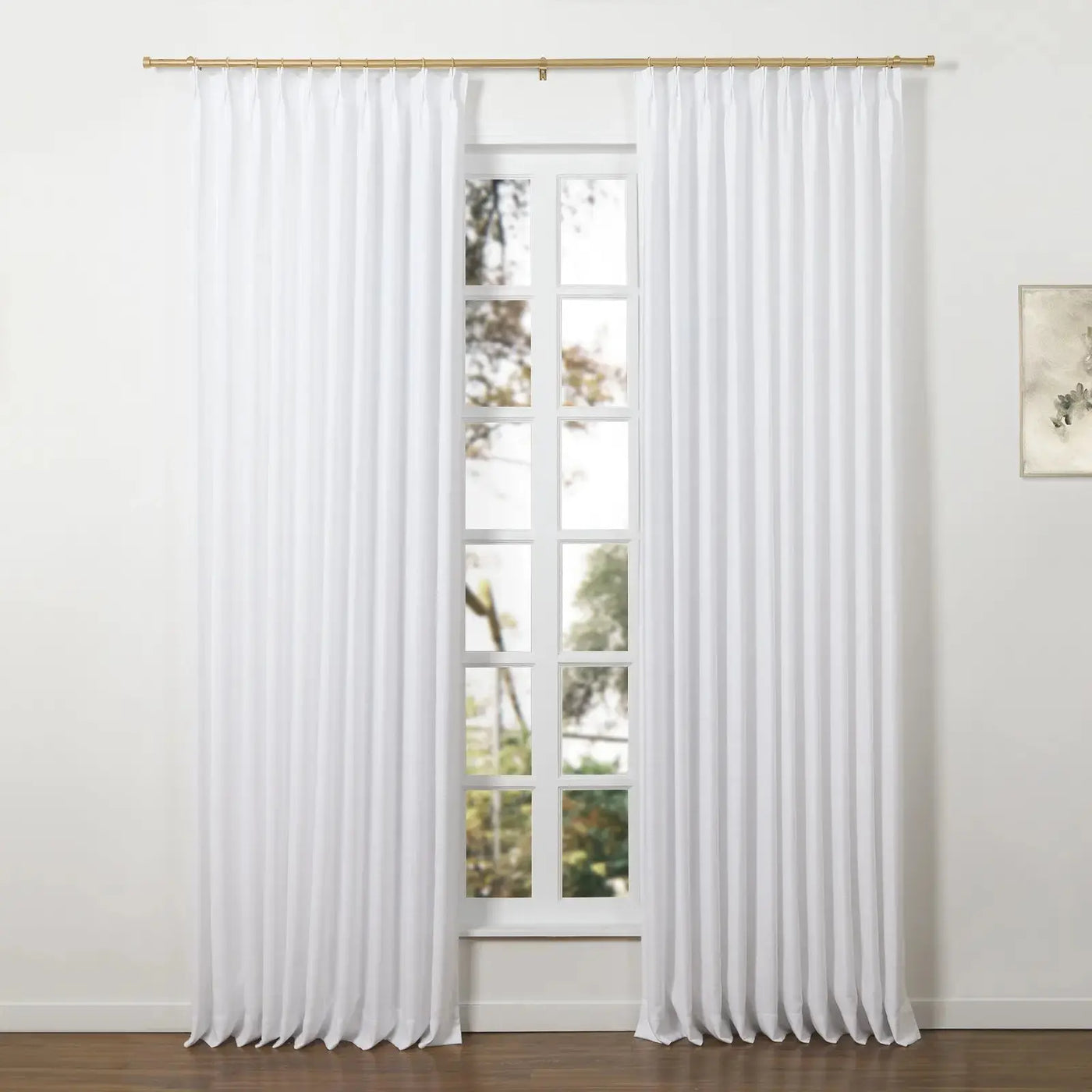 Jaylon Adjustable Curtain Splicing Roman Rods with Rings -TWOPAGES