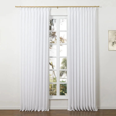 Jaylon Adjustable Curtain Splicing Roman Rods with Rings -TWOPAGES