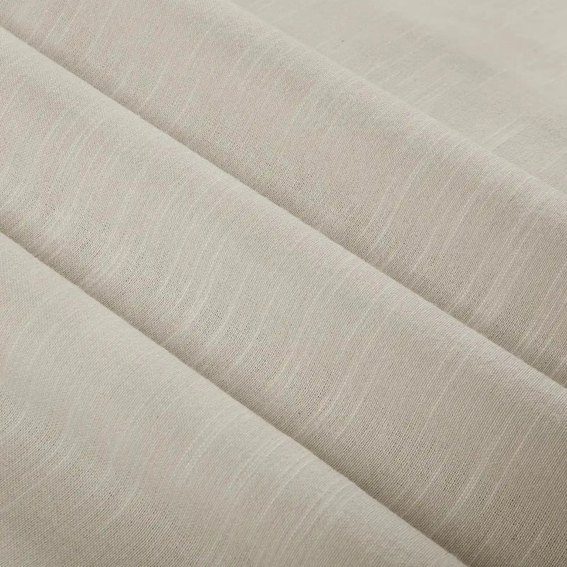 Jawara Luxury Linen Cotton Curtain Pleated- -TWOPAGES