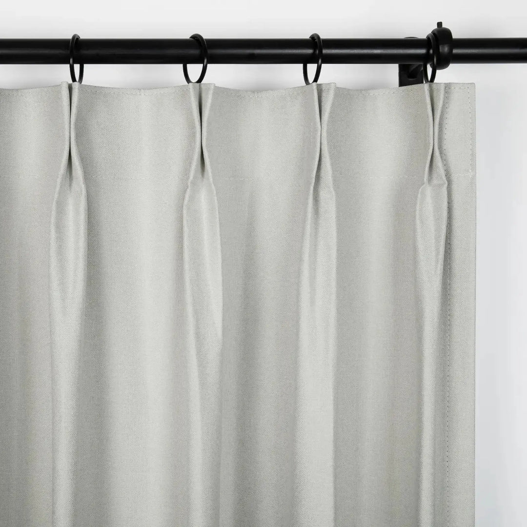 Lila 100% Blackout Drape Pleated -TWOPAGES