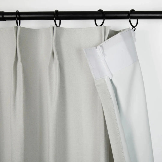 Lila 100% Blackout Drape Pleated -TWOPAGES