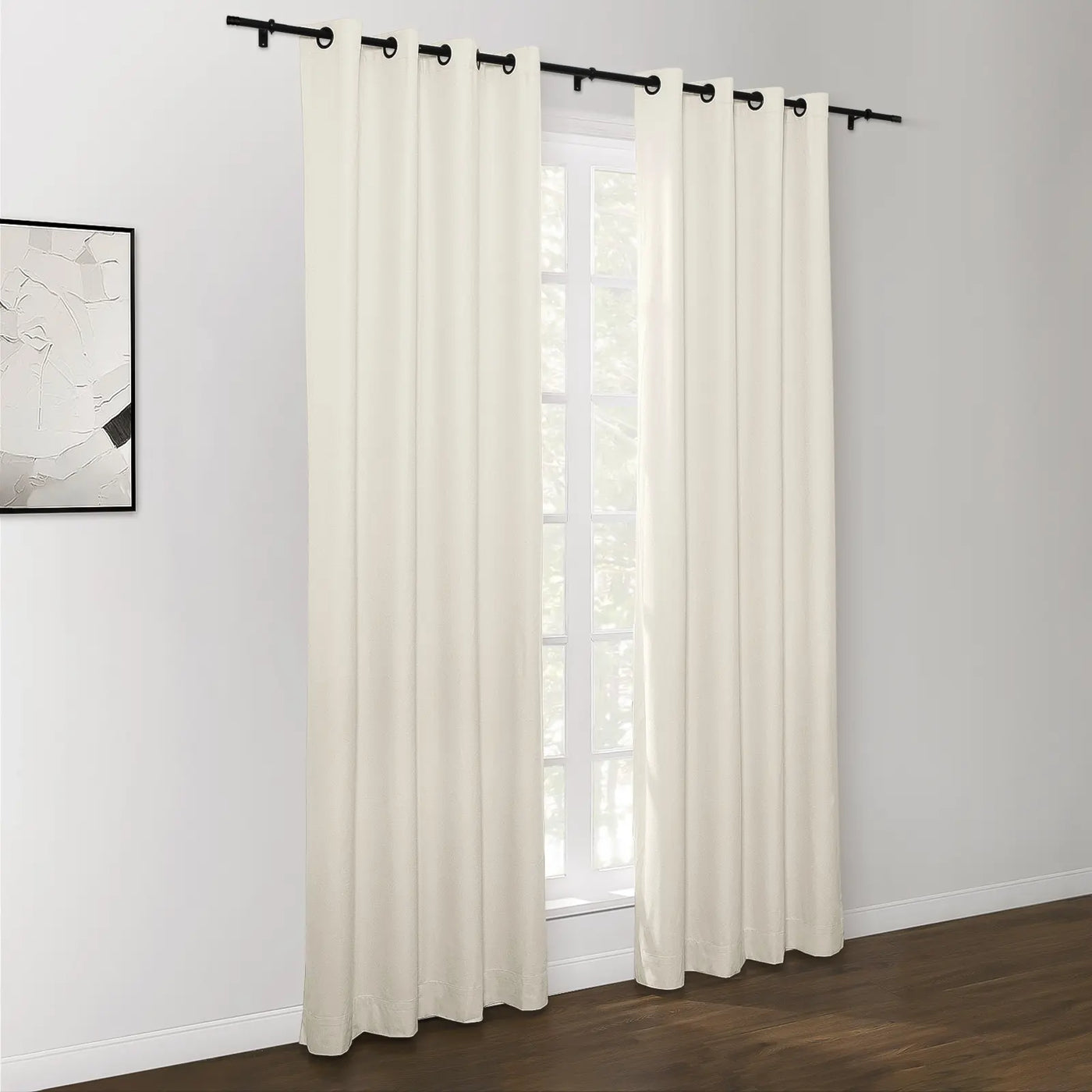 Lila Blackout Drape Grommet