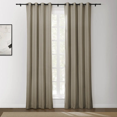 Lila Blackout Drape Grommet