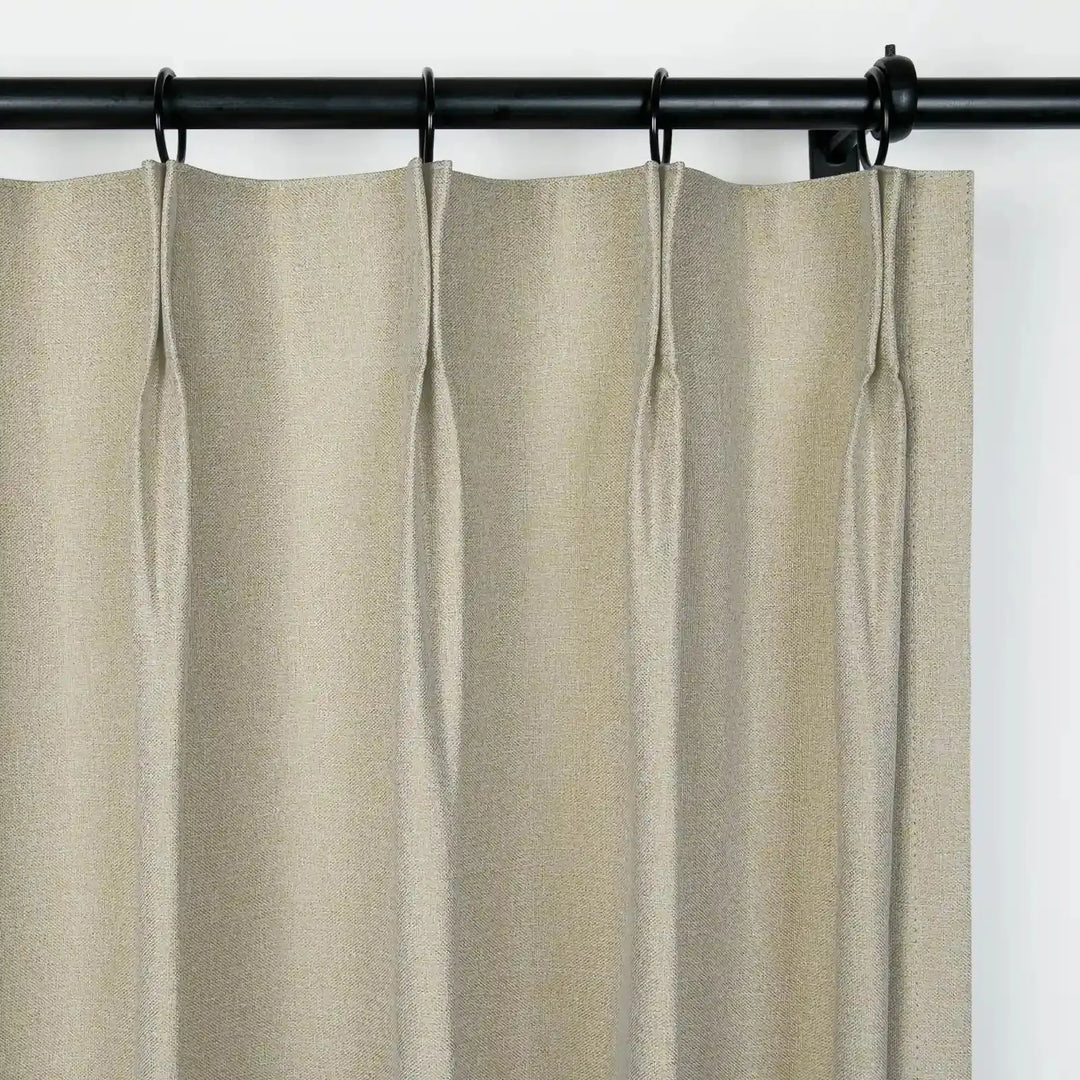 Lila 100% Blackout Drape Pleated -TWOPAGES