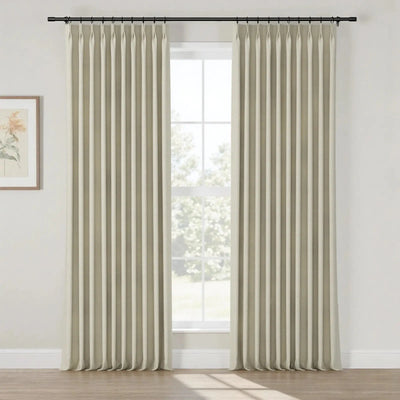 Lila 100% Blackout Drape Pleated -TWOPAGES
