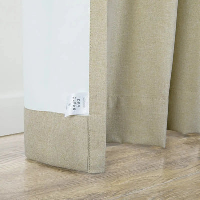 Lila 100% Blackout Drape Pleated -TWOPAGES