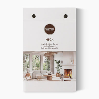 Heck Solid Acrylic Sample Booklet