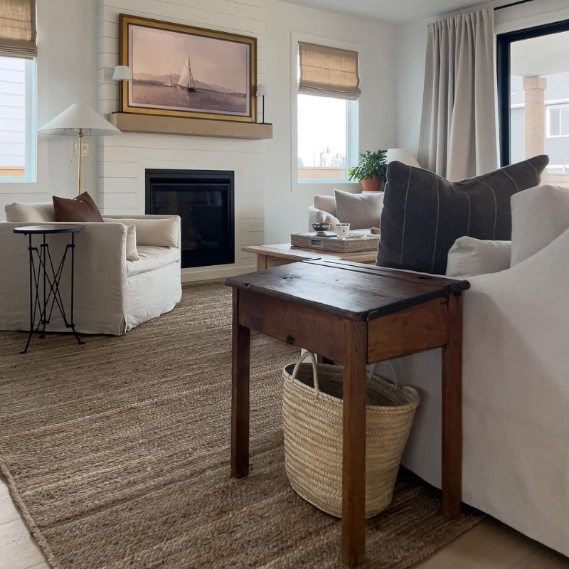 Jawara Roman Shade CordlessWooden Headrail