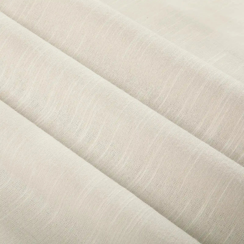 Jawara Luxury Linen Cotton Curtain Pleated- -TWOPAGES