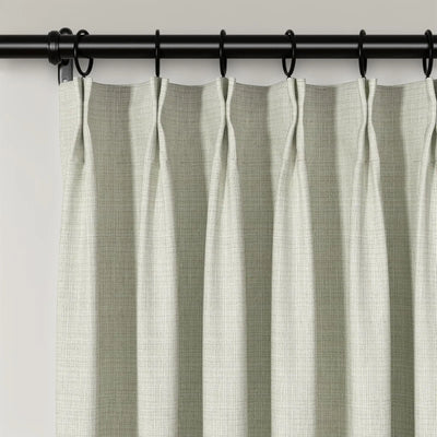 Lydia Mesh Jacquard Curtain Pleated TWOPAGES