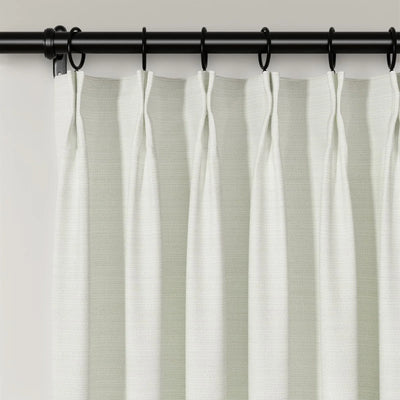 Lydia Diamond Jacquard Curtain Pleated TWOPAGES