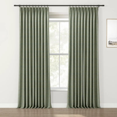 Lydia Diamond Jacquard Curtain Pleated TWOPAGES