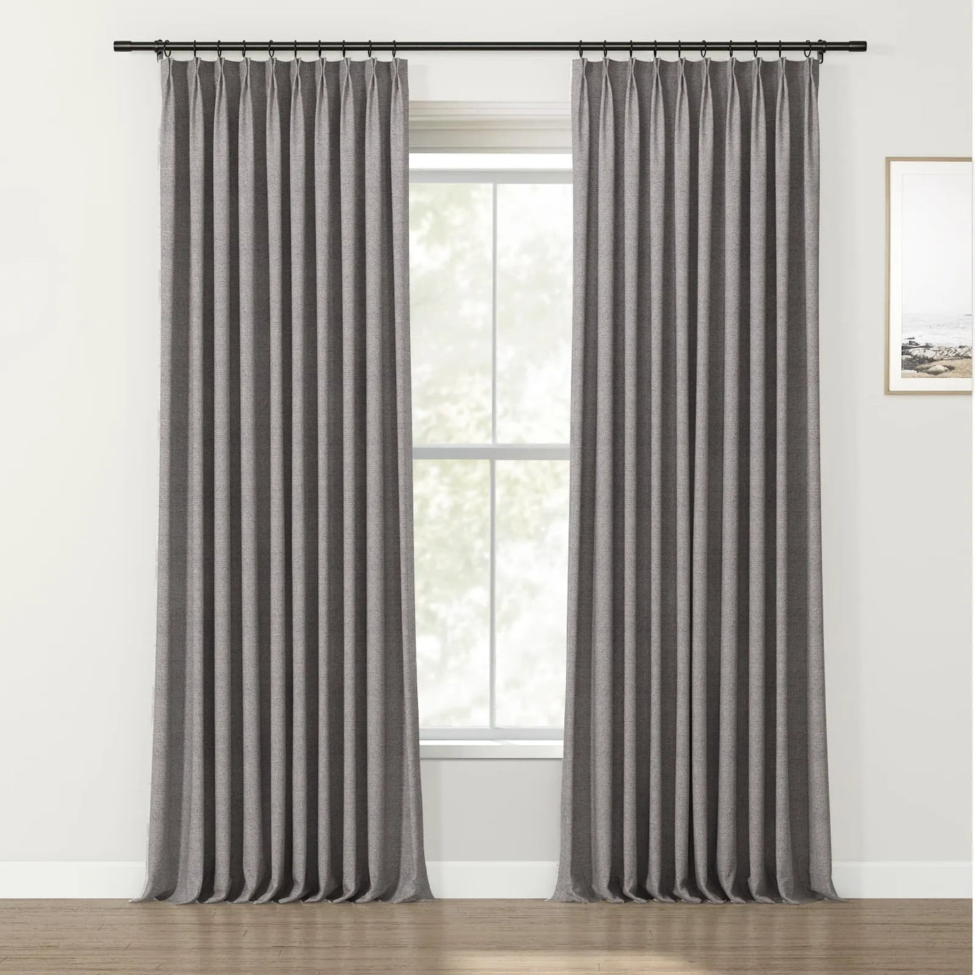 Lydia Diamond Jacquard Curtain Pleated TWOPAGES