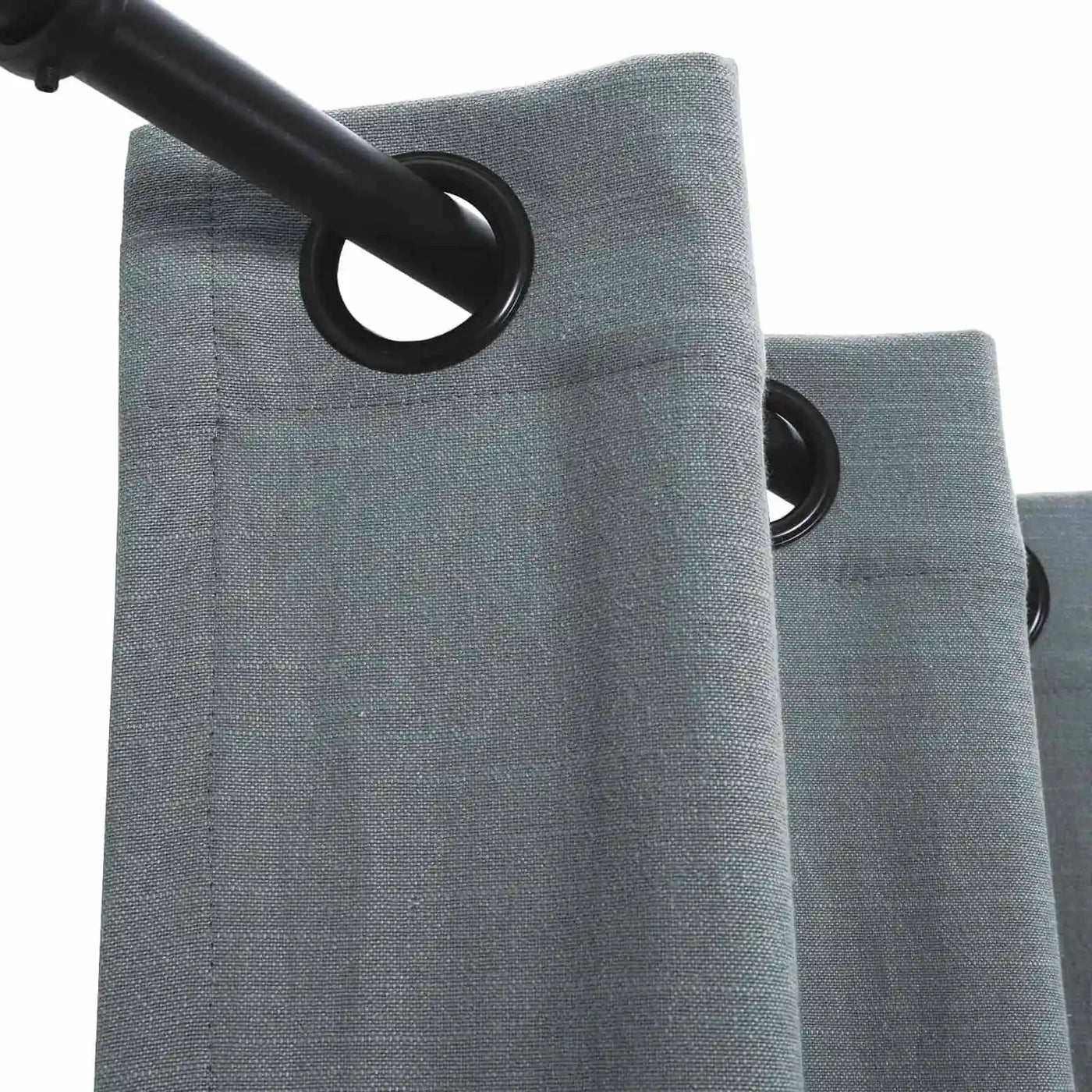 Jawara Luxury Linen Cotton Curtain Grommet -TWOPAGES