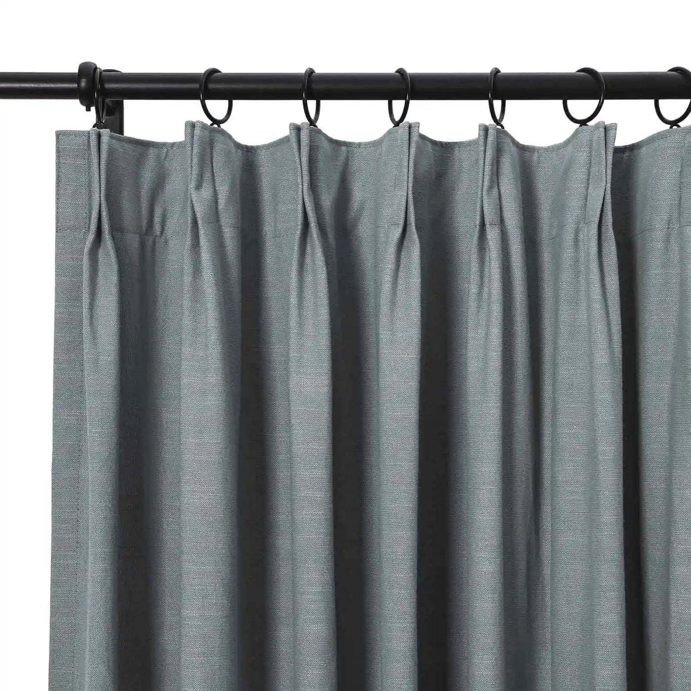 Jawara Luxury Linen Cotton Curtain Pleated -TWOPAGES