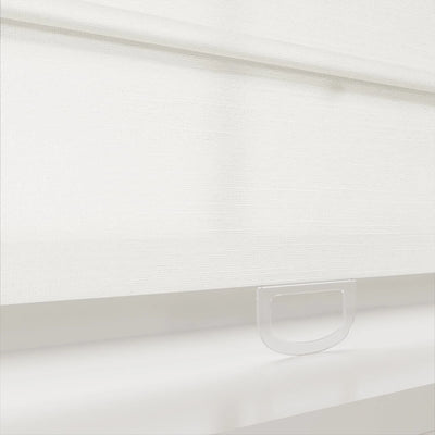 Jawara Linen Cotton Front Slat Roman Shade Cordless