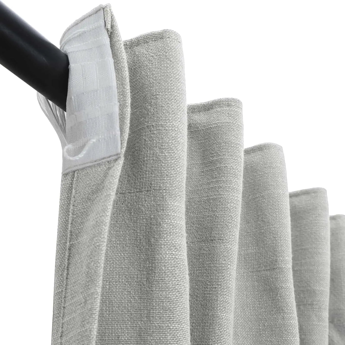 Jawara Luxury Linen Cotton Curtain Soft Top -TWOPAGES