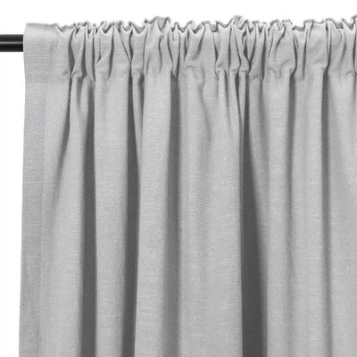 Jawara Luxury Linen Cotton Curtain Soft Top -TWOPAGES