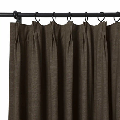 Jawara Luxury Linen Cotton Curtain Pleated -TWOPAGES