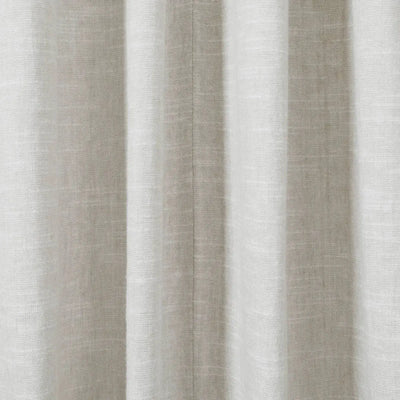 Jawara Luxury Linen Cotton Curtain Pleated -TWOPAGES