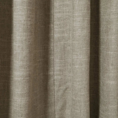 Jawara Luxury Linen Cotton Curtain Pleated -TWOPAGES