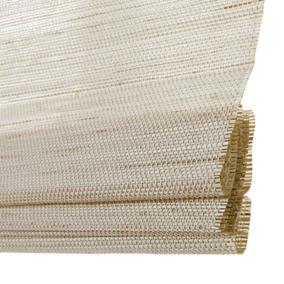 Natural Ramie Bamboo Woven Shade - Wall White