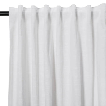 Jawara Luxury Linen Cotton Curtain Soft Top TWOPAGES