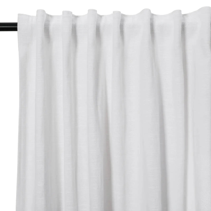 Jawara Luxury Linen Cotton Curtain Soft Top TWOPAGES