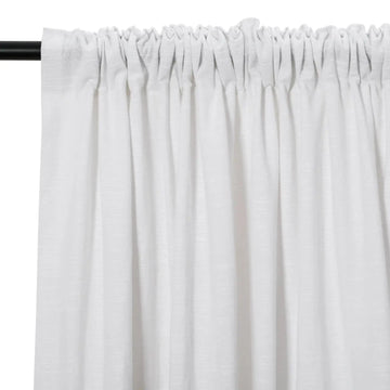 Jawara Luxury Linen Cotton Curtain Soft Top TWOPAGES