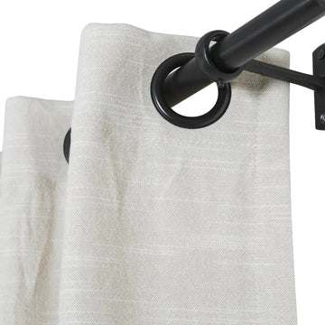 Jawara Luxury Linen Cotton Curtain Grommet TWOPAGES