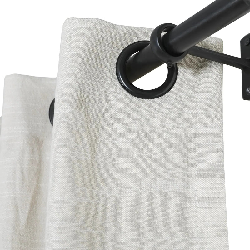 Jawara Luxury Linen Cotton Curtain Grommet TWOPAGES