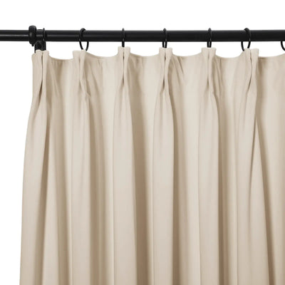 Tavis Premium Velvet Curtain Pleated TWOPAGES