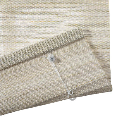 Natural Ramie Top Down Bottom Up Woven Wood Shade Cordless - Coconut -TWOPAGES