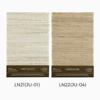 Lay Natural Woven Shade Samples Kit 10 Colors TWOPAGES