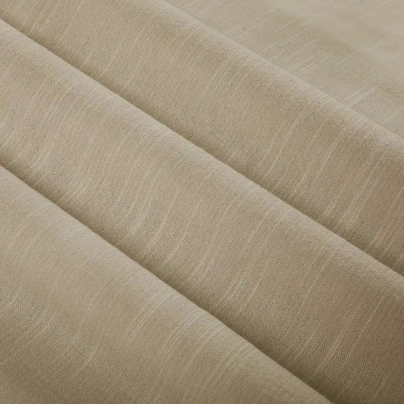 Jawara Luxury Linen Cotton Curtain Pleated- -TWOPAGES