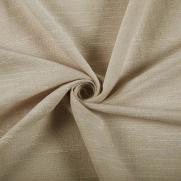 Jawara Luxury Linen Cotton Curtain Pleated- -TWOPAGES