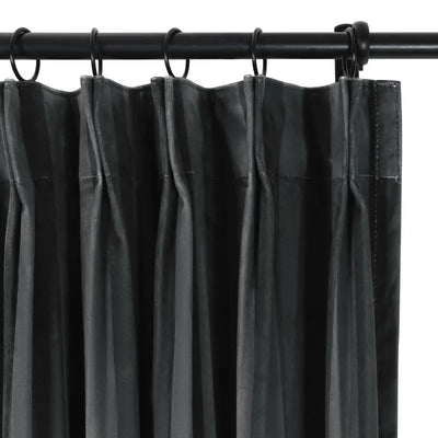 Amy Switzer Velvet Pleated Drapery -TWOPAGES