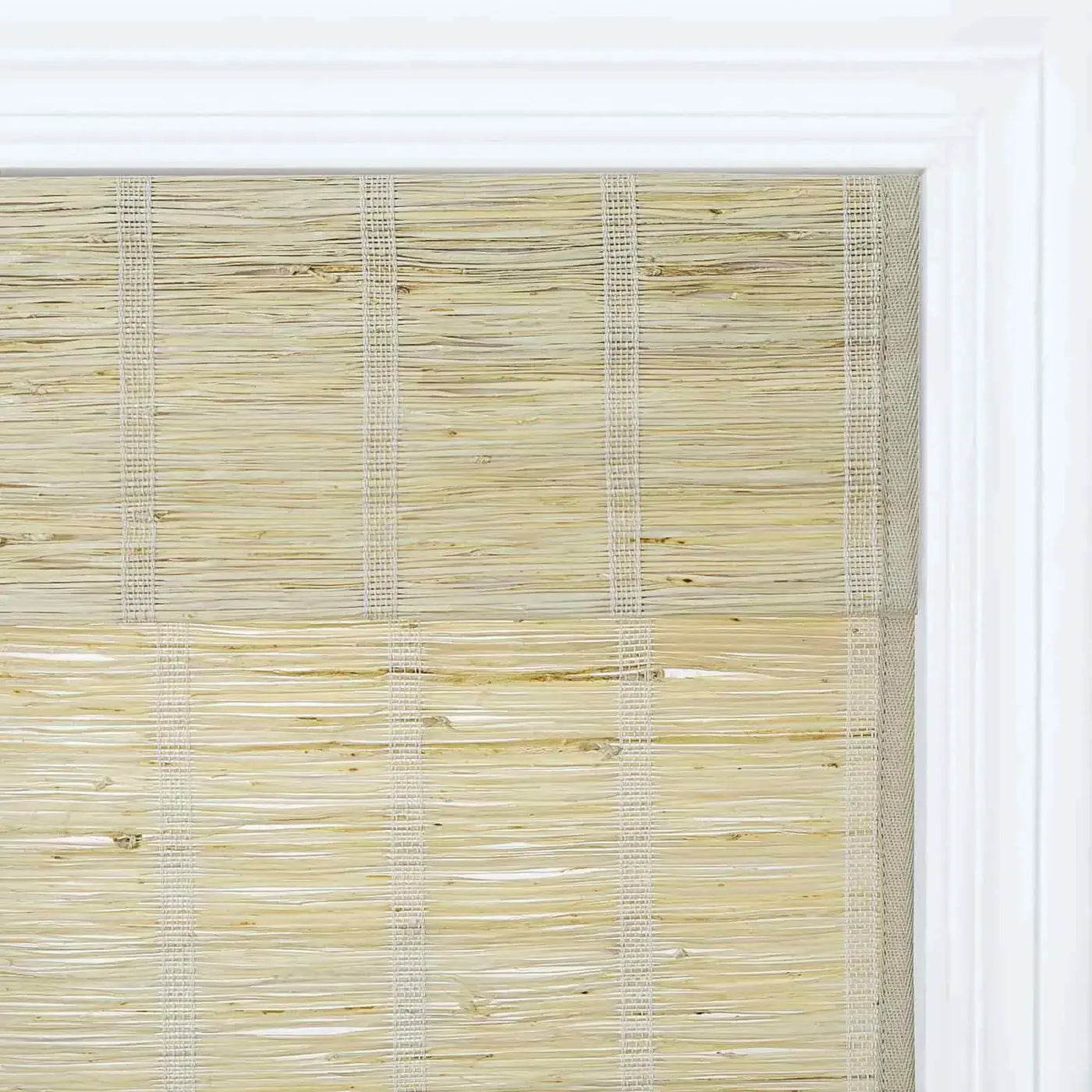 Rae Natural Ramie Jute Woven Wood Shades - Series M -TWOPAGES CURTAINS