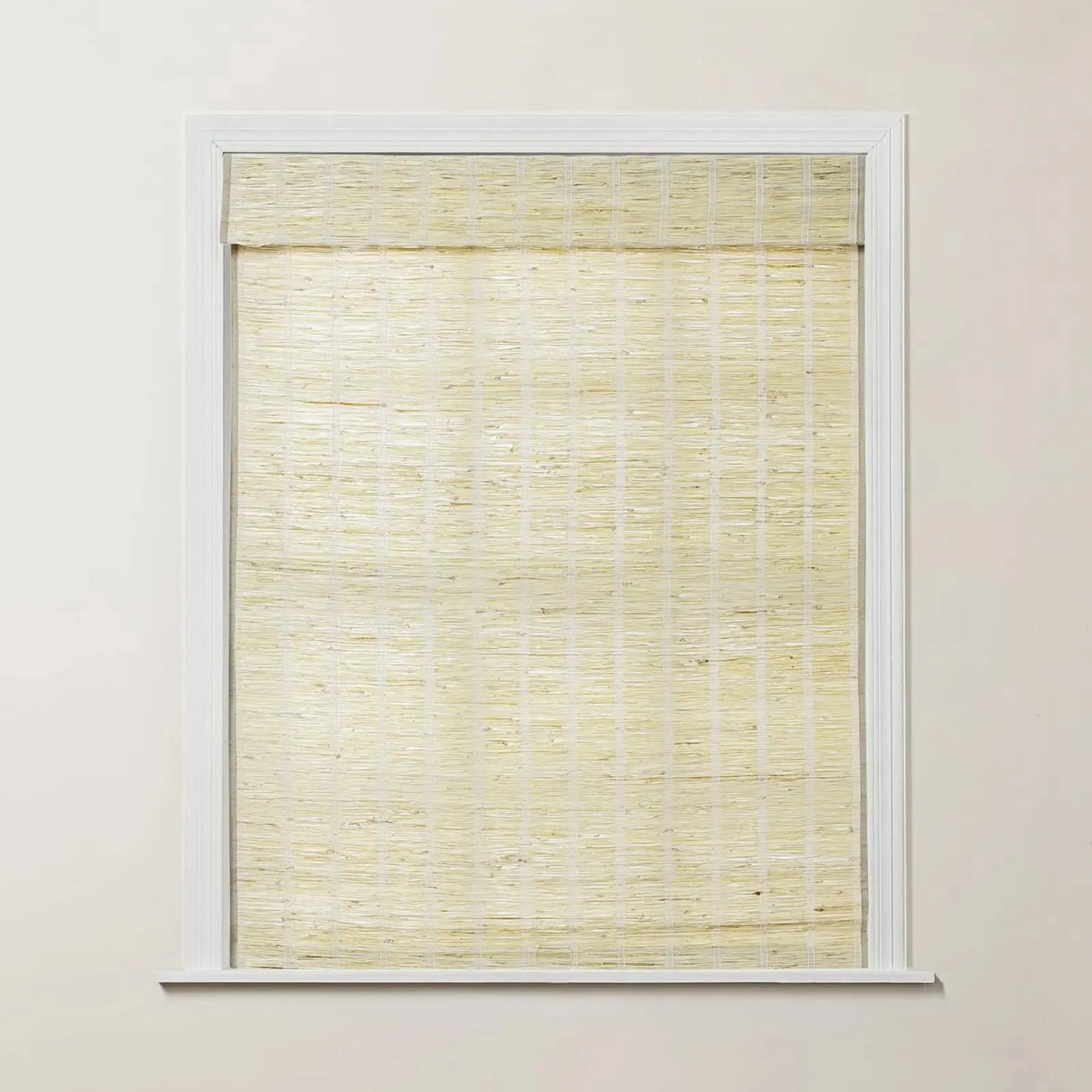 Rae Natural Ramie Jute Woven Wood Shades - Series M -TWOPAGES CURTAINS