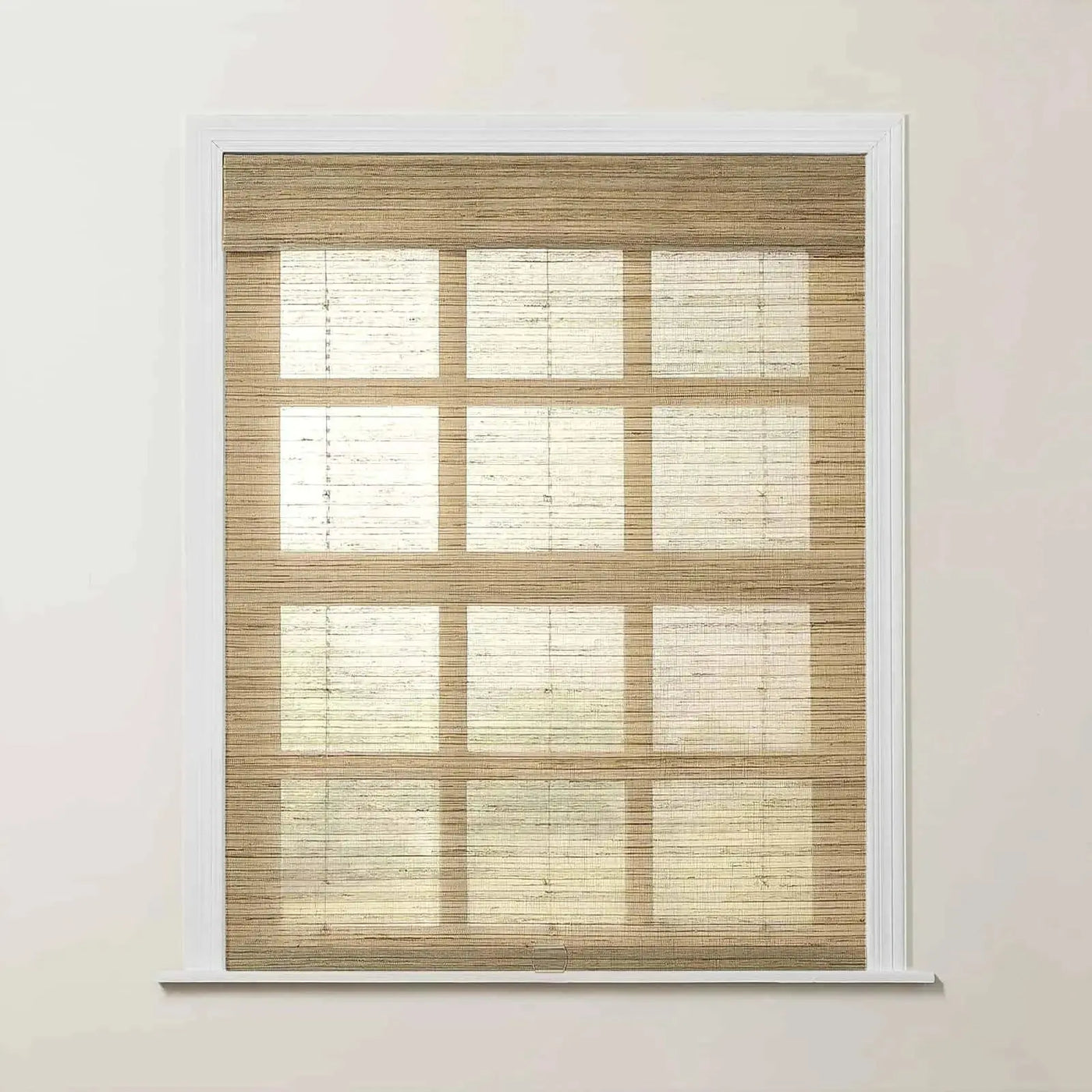 Rae Natural Ramie Jute Woven Wood Shades - Series M -TWOPAGES CURTAINS