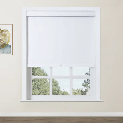 Alvin Motorized Blackout Boutique Polyester Roller Shade - TWOPAGES
