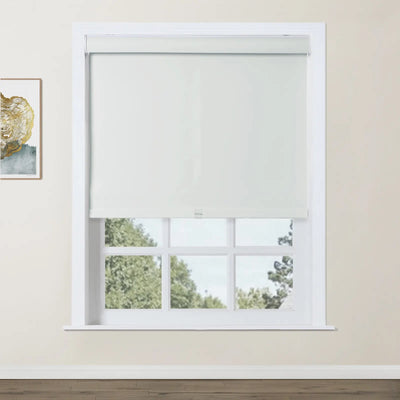 Alvin Motorized Blackout Boutique Polyester Roller Shade - TWOPAGES