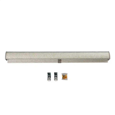 Alvin Motorized Linen Room Darkening Roller Shade