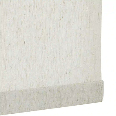Alvin Motorized Linen Room Darkening Roller Shade