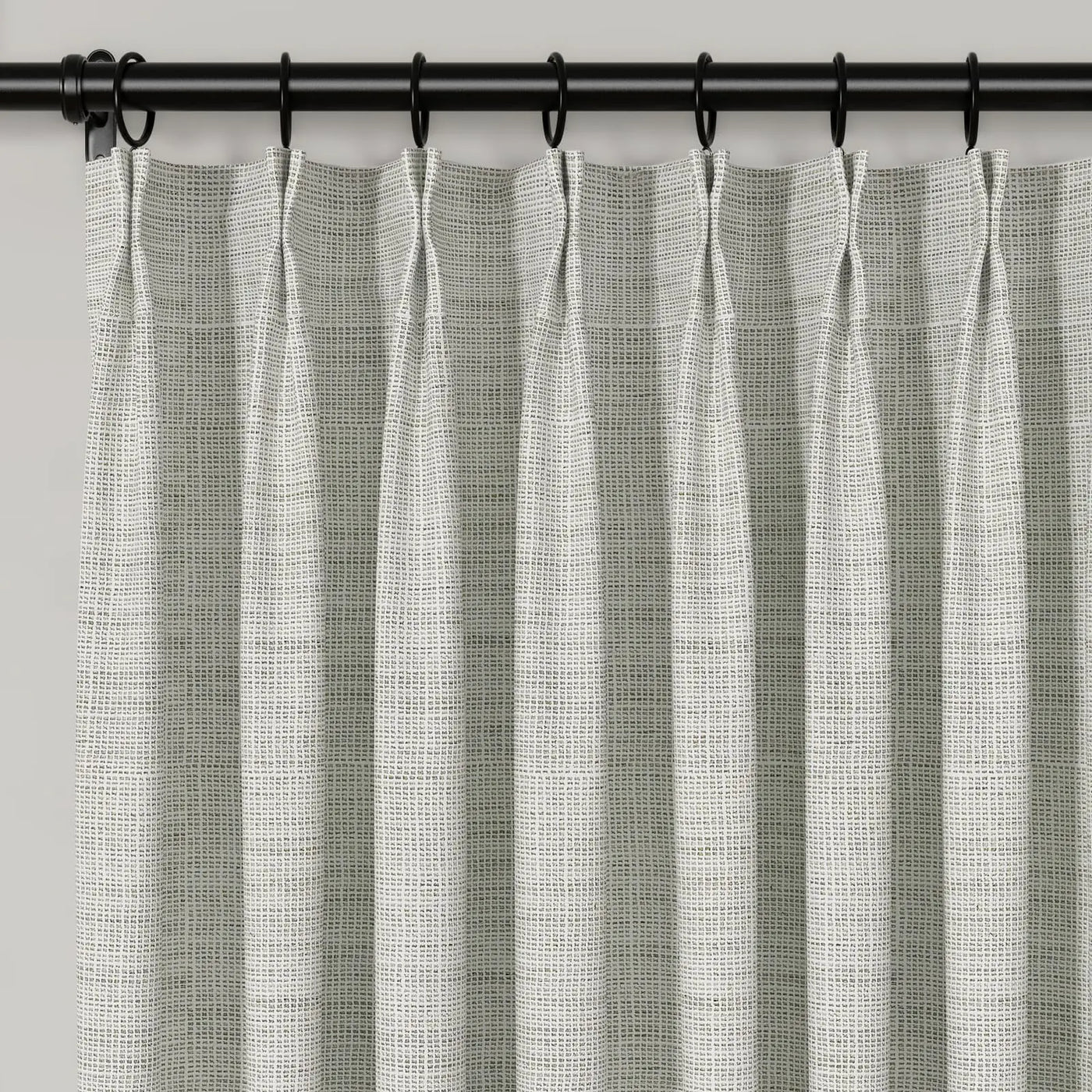 Lydia Lattice Jacquard Curtain Pleated TWOPAGES