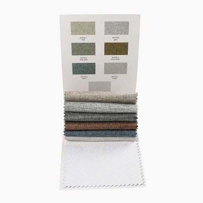 Mayra Faux Linen Foam Coated Booklet