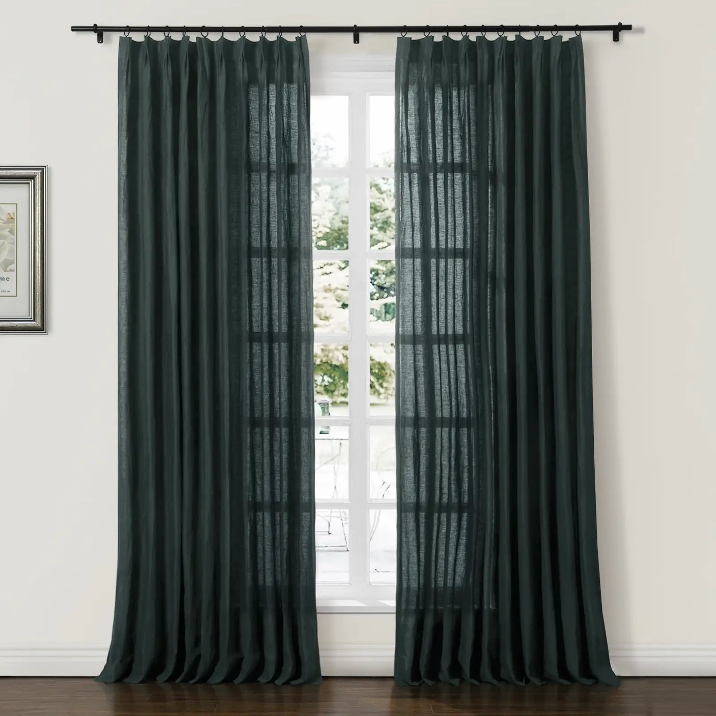 Doris 100% Linen Curtain Grommet TWOPAGES