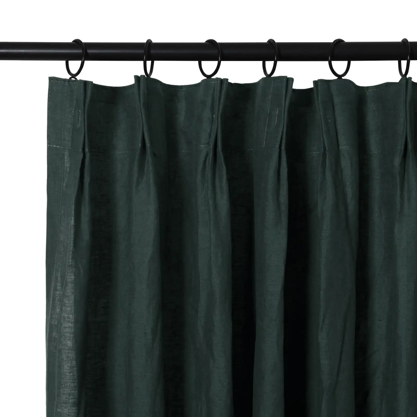 Doris 100% Linen Curtain Soft Top TWOPAGES